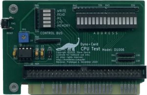 Dyno•Card CPU Test Adapter, Model: D1006