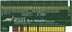 Dyno•Card RC2014® Adapter, Model: D1007