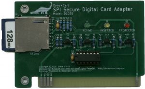 Dyno•Card SPI Secure Digital Card Adapter, Model: D1035