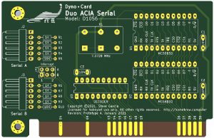 Dyno•Card Duo ACIA Serial, Model: D1056