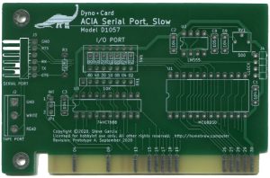 Dyno•Card ACIA Serial Port, Slow, Model: D1057