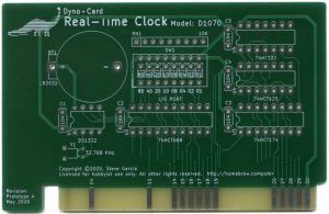 Dyno•Card Real-Time Clock, Model: D1070