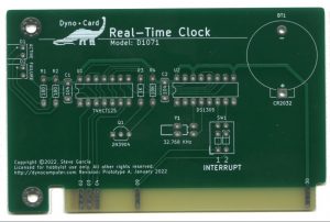 Dyno•Card Real-Time Clock, Model D1071