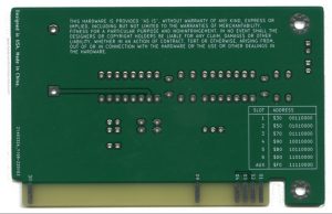 Dyno•Card Real-Time Clock, Model D1071